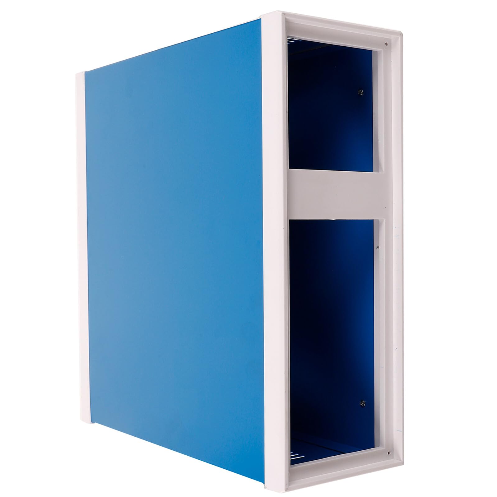 Mipcase Scatola Elettrica in Ferro Blu Cassetta da Esterno Facile Installazione e Design Semplice ed Elegante per Uso Versatile in Progetti Elettrici