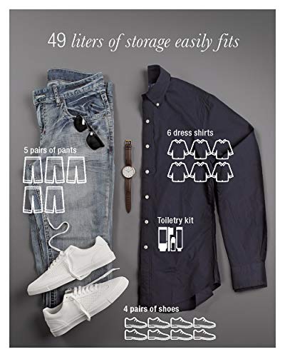 Solo New York Avenue C Rolling 24 Inch Duffel Bag with Removable Shoulder Strap, 49L Capacity, Grey, One Size