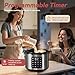 Electric Pressure Cooker 6 Qt, 9 Functions Programmable Instant Pot with IMD Touchscreen, Rice Cook, Slow Cook, Steam, Sauté, Warm, 16+ Safety Features, 1000W Silver
