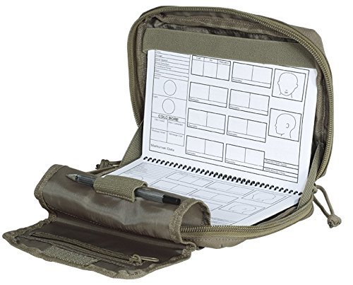 VooDoo Tactical Sniper Operations Marksman Data Book & Cover (OD)