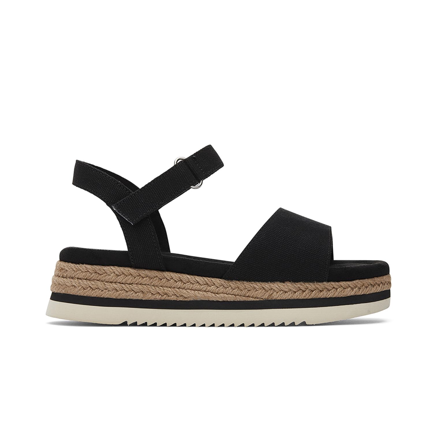 TOMS Women's Wedge Sandal - Sustainable Fashion with Eco-Friendly Comfort and OrthoLite Insoles