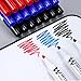 10Pieces Whiteboard Marker Water Based Inks Quick Dry 2.0mm Erasable Marker for Office Whiteboard Calendar Refrigerator School Supplies