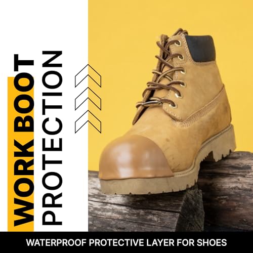 Image of Tuff Toe Boot Protector Guard Cover Dip | Waterproof Shoe Repair Glue Adhesive