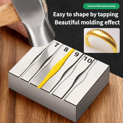 Outil à rainures en acier pour simplifier la création de bagues - 7
