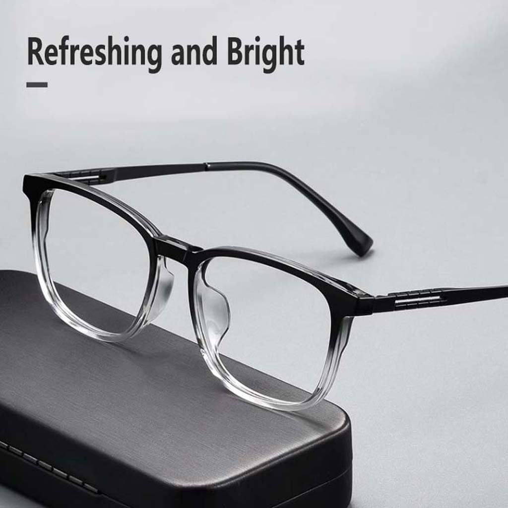WZX Gafas de Lectura para computadora con luz Anti-Azul para Hombres, luz Anti-Azul, antirreflejo, Anti-cansancio Ocular, Anti-UV, Mejor sueño, Adecuado para Pantalla/TV/Tableta/teléfono Inteligente