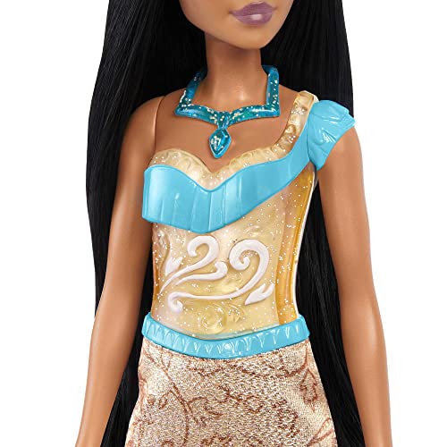 Disney Princess Poupée Pocahontas avec vêtements et accessoires Figurine et + - vue 10