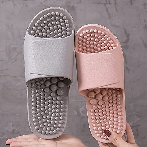 V-Shine Health Foot Massage Slippers Acupressure Point Care Magnet Therapy Promoting Blood Circulation Myofascial Release Trigger Point Acupuncture Relaxation Gifts For Parents, Green, 7.5-8 #TOP1