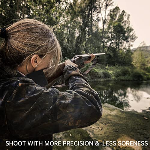 Cavebear Universal Recoil Pad For Shotgun, Slip-On Rifle Stock Pads Compatible With Winchester, Remington, Mossberg And Ruger - Gun Shooting And Hunting Accessories #TOP5