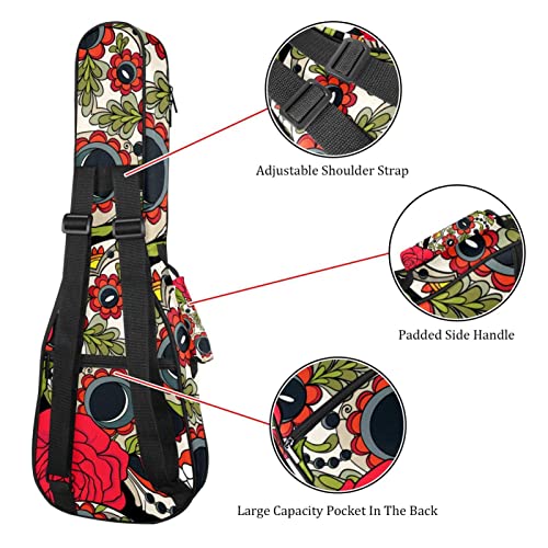 Sac à dos robuste pour ukulélé de concert housse de protection soprano - 3