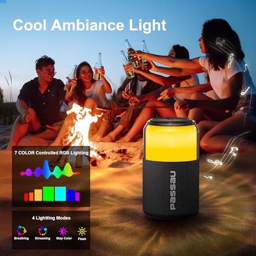 Altavoz Bluetooth Passau con luces LED - 50% de descuento, ahora $17.99