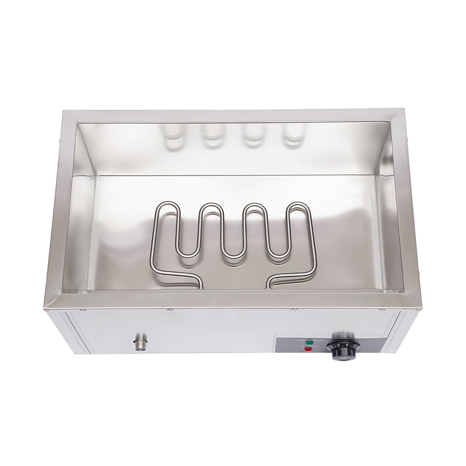 Chauffe-buffet en acier inoxydable avec couvercle, Chauffe Plat, restauration avec récipient 3 x 7 l - Réchauffeur électrique - 850 W