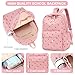 LOIDOU Schulrucksack Mädchen & Jungen Teenageralter Leichter Rucksack Damen für Schule Wasserabweisend Daypack Bookbag Colleg Work (Strawberry rosa Cord)