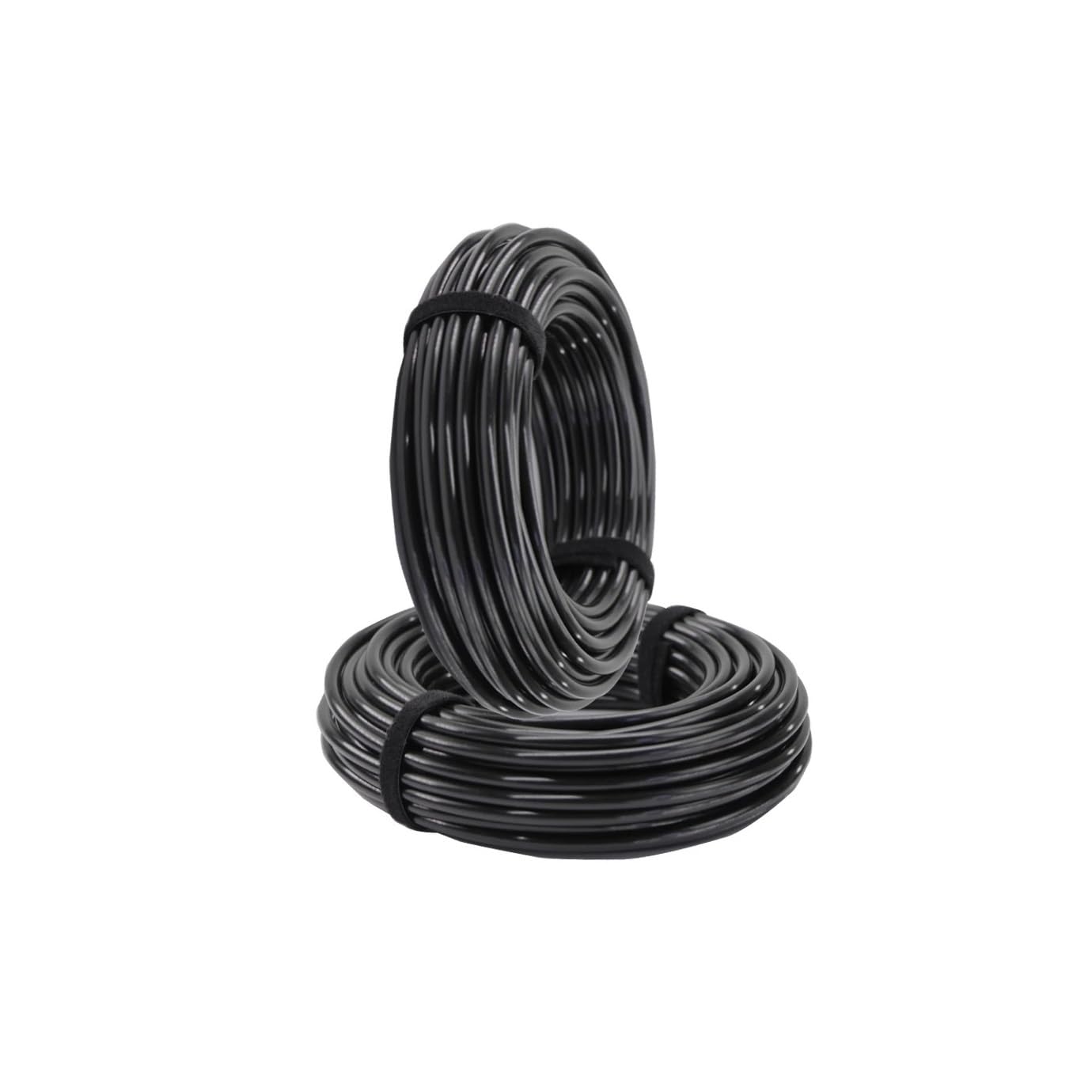 Tuyau d'arrosage en PE Noir, résistant à la Pression, 10/20/30/50M OD-6mm 8mm 12mm, 4/6mm 5/8mm 9/12mm, Tuyau d'irrigation Goutte à Goutte, Tube d'arrosage 3/8 "1/4"(OD-8MM_20M-65.6FT)