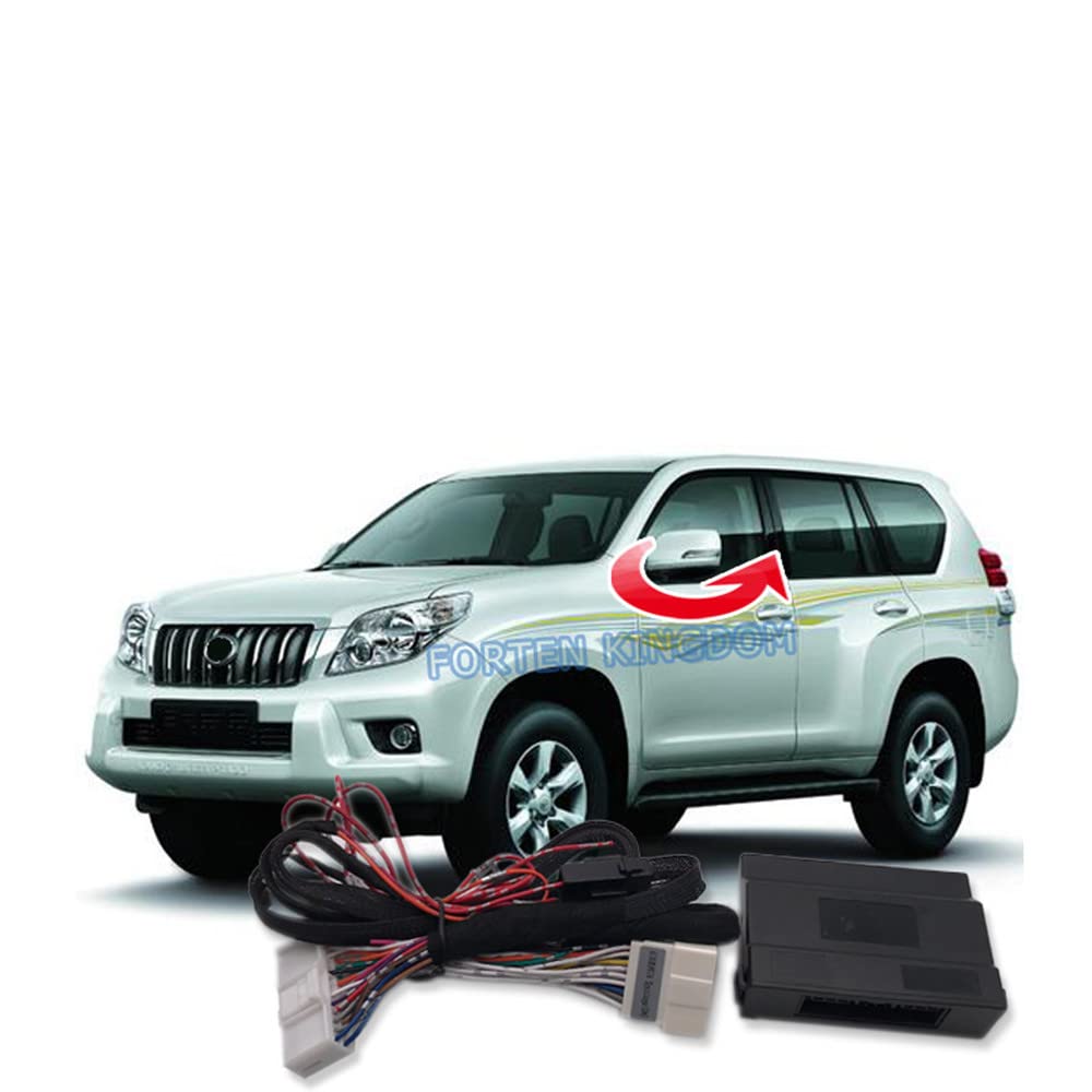 Forten Kingdom Car Intelligent Auto Side Rear View Mirror Folder Folding Spread Kit Module Device Fits For For Toyota Prado 2010-2020