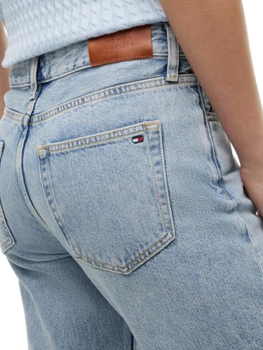 Tommy Hilfiger Damen Jeans Hose Classic Straight Fit, Blau (Glis), 26W/32L – Ansicht 3