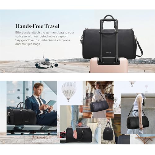 Suit Storage Bag Convertible Duffle Garment Bag Garment Bags for Duffle Bag for Travel, Business4