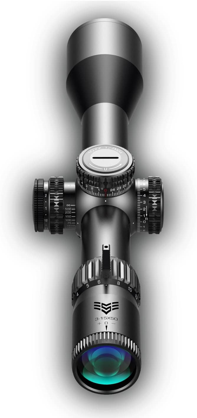 Swampfox Warhawk FFP Precision Riflescope, 5-25x56 Illuminated 34mm