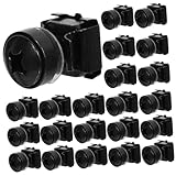 TOBBOMEY 50 Stück Teiliges Cage Nut mit Schrauben für Server Rack Stabile Montage Rostfreie...