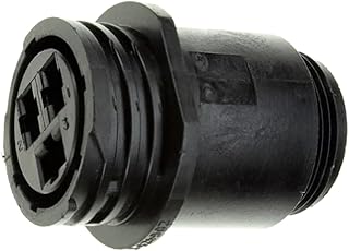 206425-2 Circular Connector 3 (Power) Position Receptacle Housing Free Hanging (in-Line) -