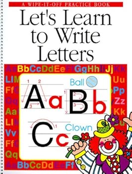 Paperback Let's Learn to Write Letters/Blk Pencil Book