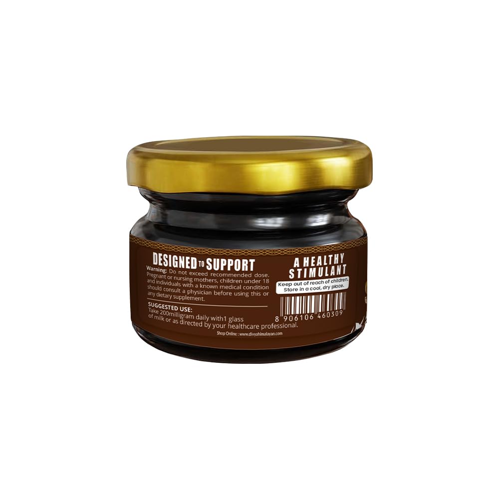 Divya Himalayan Shilajit Resin | 20 gm | Natural Resin Extract