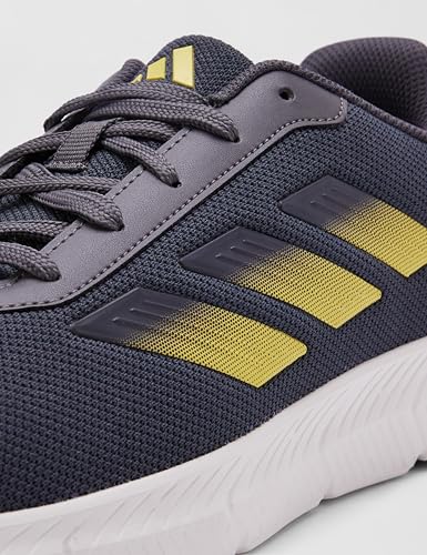 Image of adidas Air-Fleetfly Men's Running Shoes - Granit /BYELLO | Lightweight & Cushioned Sports Shoes for Daily Runs & Training