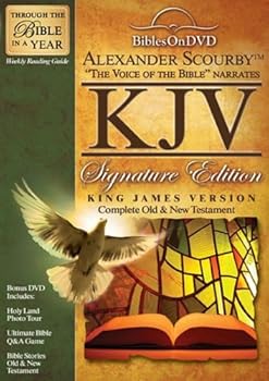 King James Bible DVD - Narrated by Alexander Scourby