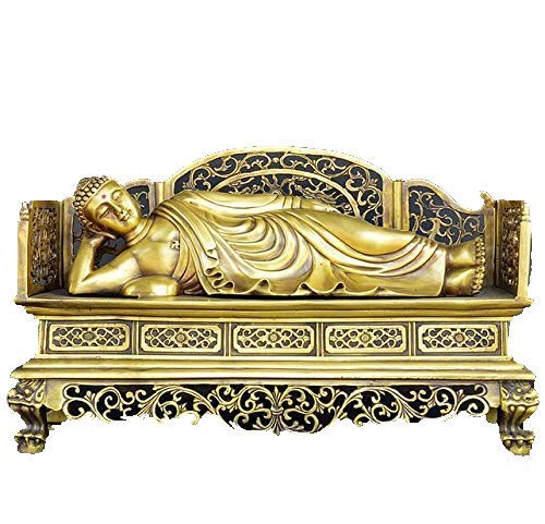 Statue de Bouddha Sakyamuni en laiton pour apaiser l'esprit et chasser le stress