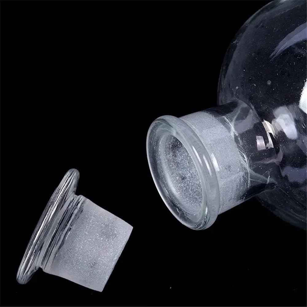 1 stücke Glas Enghalsflasche Labor Transparent Große Mundflasche(2500ml)