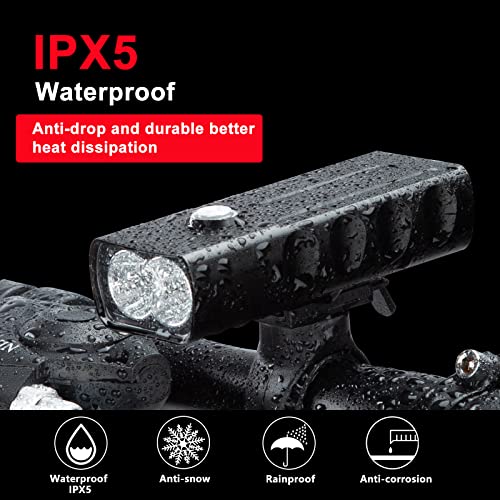 Luci Bicicletta LED,lPSSXP 1000 Lumens Luci Bici