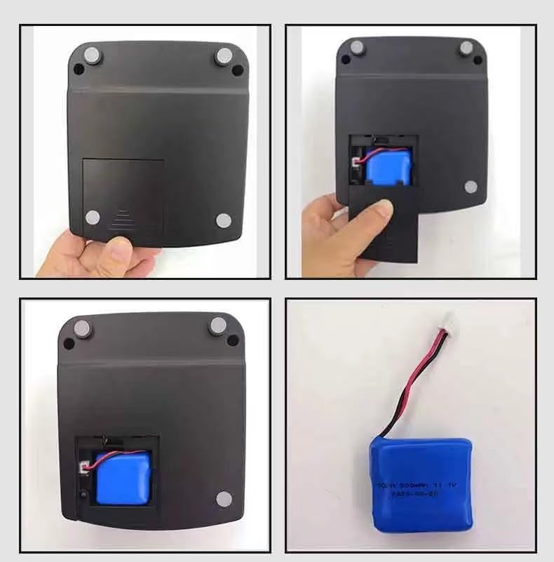 Rilevatore portatile di valuta falsa con display, rilevamento magnetico per USD ed euro - Lettore di banconote accurato e macchina di conteggio