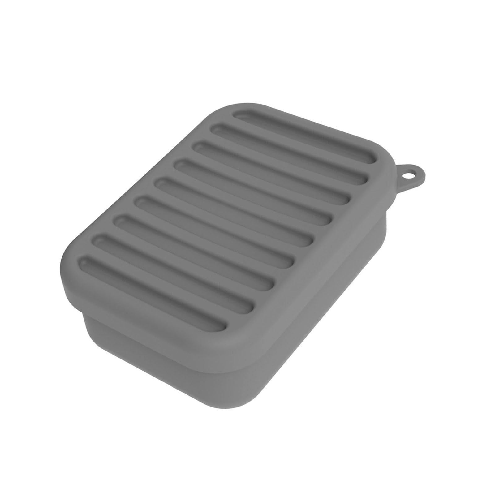 Silicone Soap Tray with Protective Lid Soap for Maintaining Hygienes in Bathroom or Kitchen Covered Tray