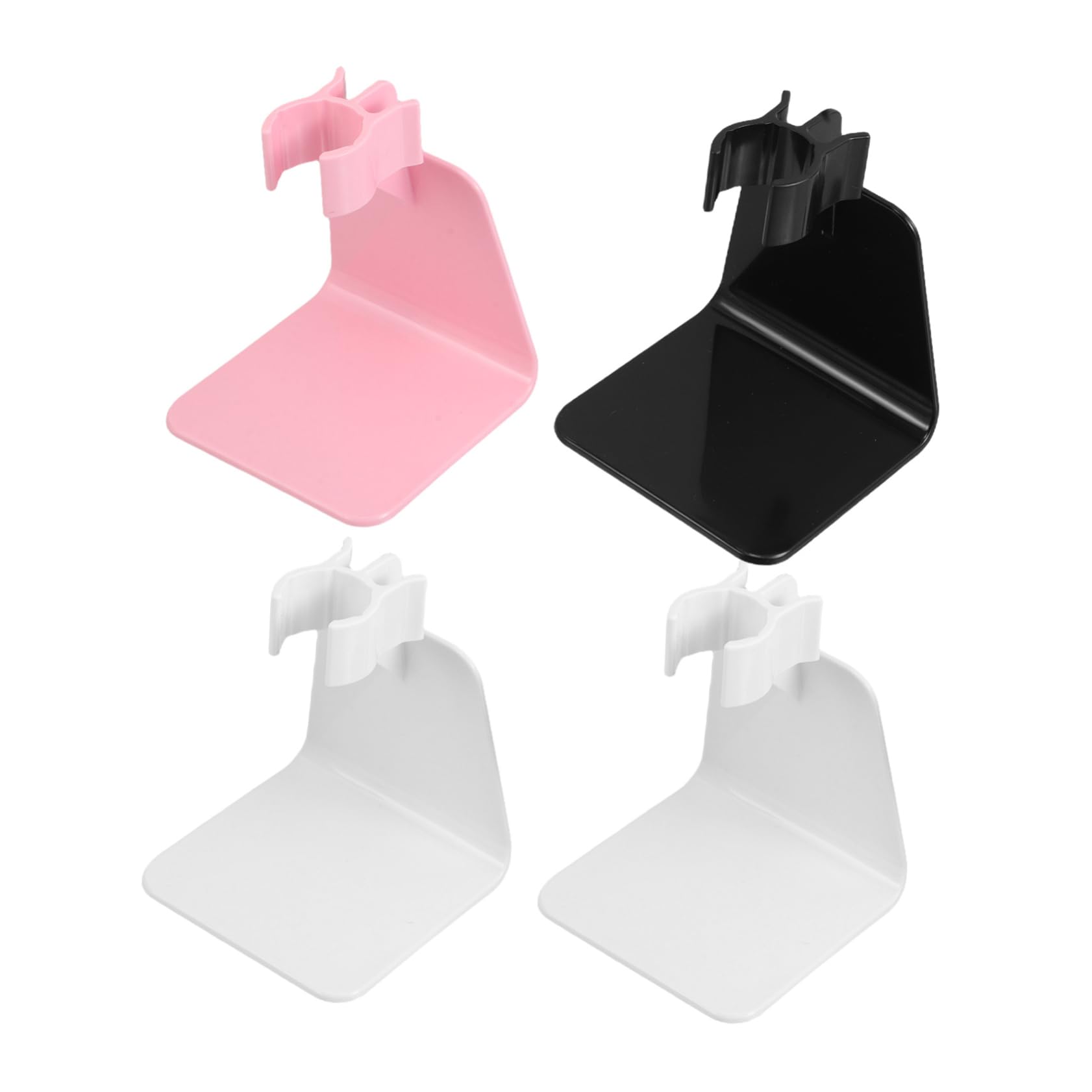 FRCOLOR Portable Nail Lamp Stand Nail Light Holder Sturdy Support for Handheld Led Lamp 3 Fashion Colors Available