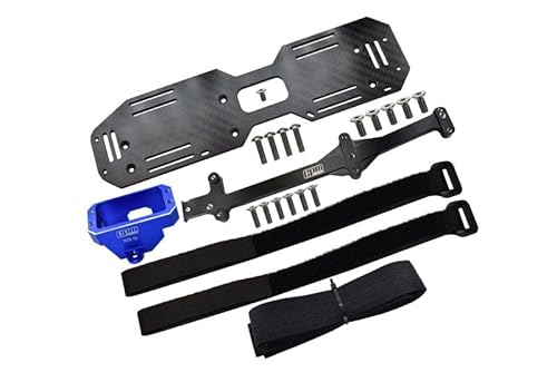 Aluminum 7075-T6 Servo Mount And Carbon Fiber Battery