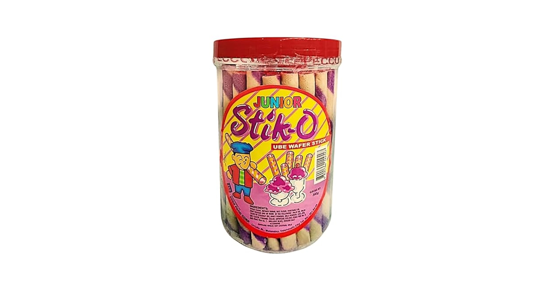 Stik-O ウベ380g*48pcs+サービス品 Amazon.co.jp: STIK-O JUNIOR UBE 380g - ウベ ウェハース