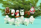 Design Your Own Ceramic Christmas Character Ornaments - Crafts for Kids & Design Your Own 12 count/2 pcs. per style.
