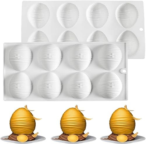 Vista 20 de Moldes de silicona circulares de burbuja para chocolate de mostsom, moldes para hornear de grado alimenticio y antiadherentes para hacer chocolate