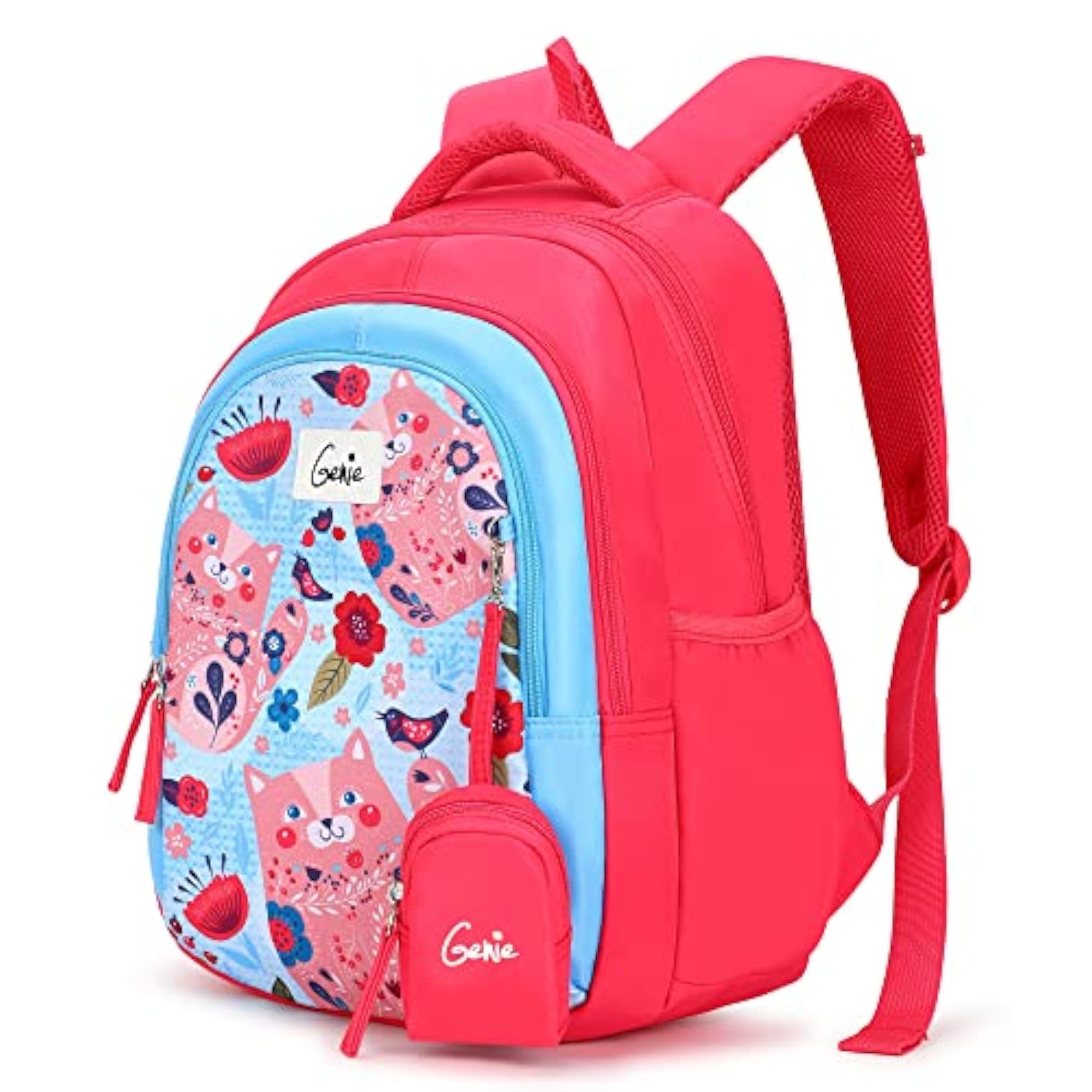 Genie Kitty Kids Backpacks, Cute & Colourful