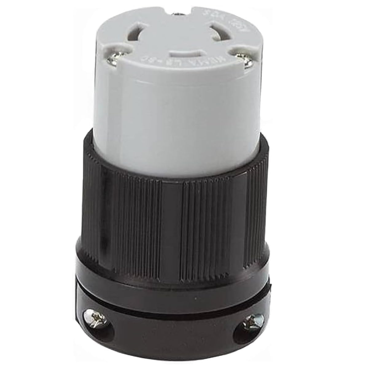 OCSParts L5-30C Grounding Locking Connectors | 4-Pack | 30A 125V AC, 2 Pole 3 Wire, cUL Listed, NEMA L5-30