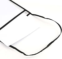 Vista 6 de Paquete de 50 soportes para boletos de trabajo de 14 x 10 pulgadas, soporte para pedidos de trabajo, soportes para boletos de tienda con correa