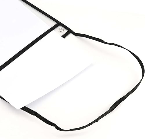 Miniatura 6 de Paquete de 50 soportes para boletos de trabajo de 14 x 10 pulgadas, soporte para pedidos de trabajo, soportes para boletos de tienda con correa para