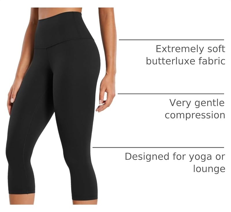 CRZ YOGA Butterluxe Capris 19'' Black Large image 4