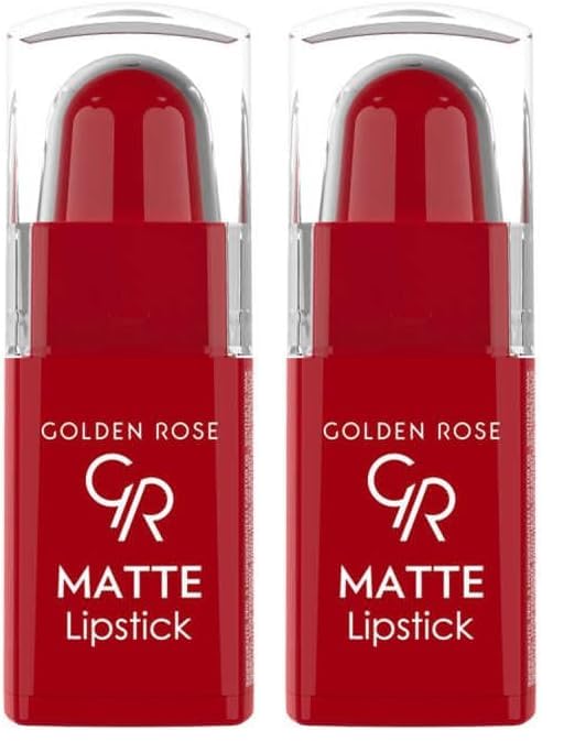 Golden Rose Matte Lipstick (Mini) No:35 - Ruj 2li paket