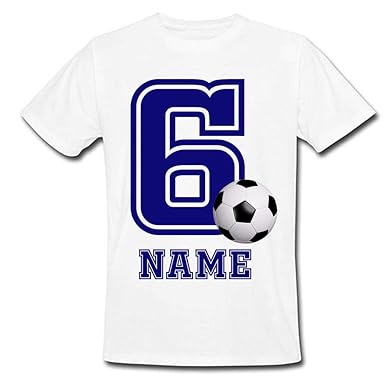 Football top name printing Clearance