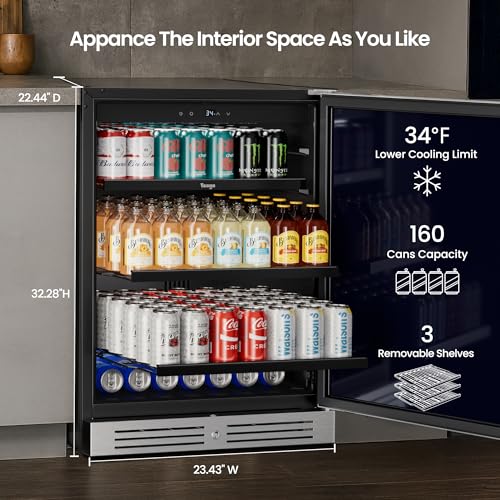 Yeego 24 Inch Outdoor Fridge