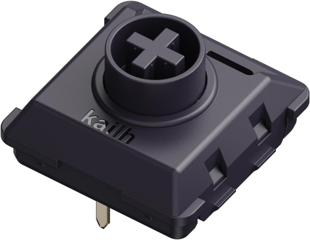 Kailh Phantom Switches for Lofree Flow84 Mechanical Keyboard, Low-Profile, Tactile, Gentle Sound, Hot-swappable, Full POM Material and Responsive Touch - 90pcs Tactile Switch