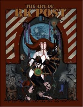 Hardcover Postmortem Art of RK Post *OP Book