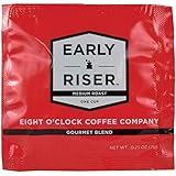 Coffee Pro CFPCCFEOC1R - Eight OClock Coffee Early Riser Medium Roast Regular Coffee Soft Pod