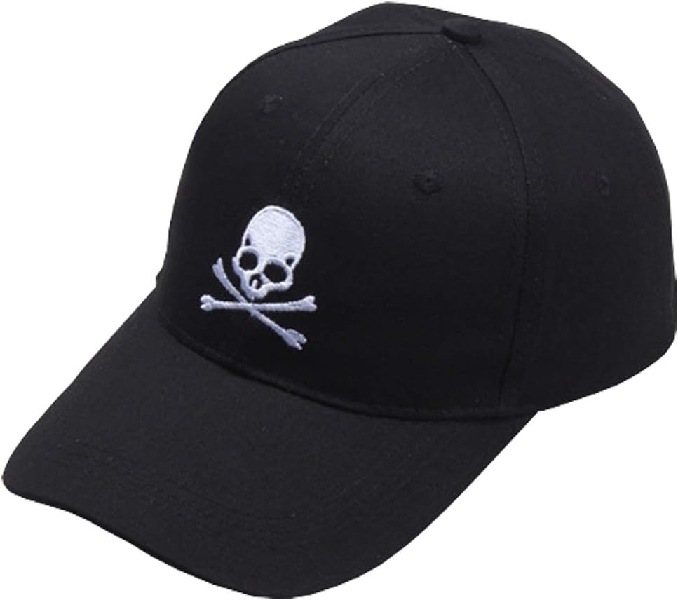 Adjustable Hat Cap Skeleton Bone Hat Sport Sunhat Snapback Embroidery Skull Pirate Hat Halloween Cos - Image 2