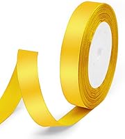 Vista 50 de Cinta de satén de 5/8" x 100 yardas - Cinta de seda naranja otoñal con carrete - Ideal para envolver regalos, ramos florales, manualidades